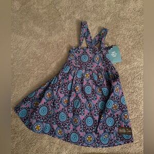 Matilda Jane girls size 4 Paint by Numbers Yama dress. cross knot dress. BNWT